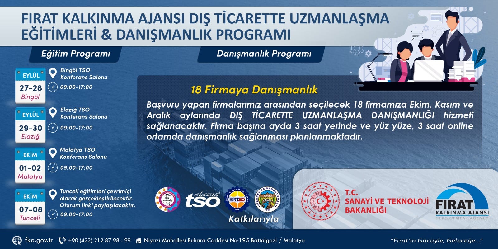 Dış Ticarette Uzmanlaşma Eğitimleri ve Danışmanlık Programı…